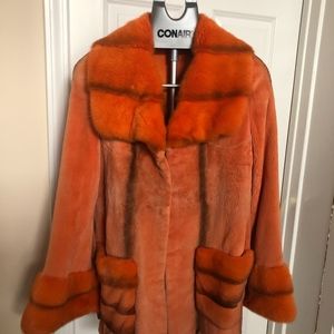 Luxury Women Real Mink Fur Coat size 8-10, M